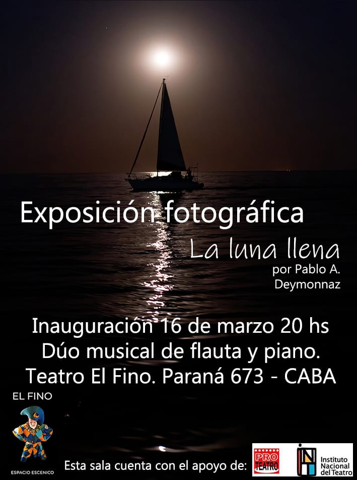 Exposición fotográfica La Luna llena